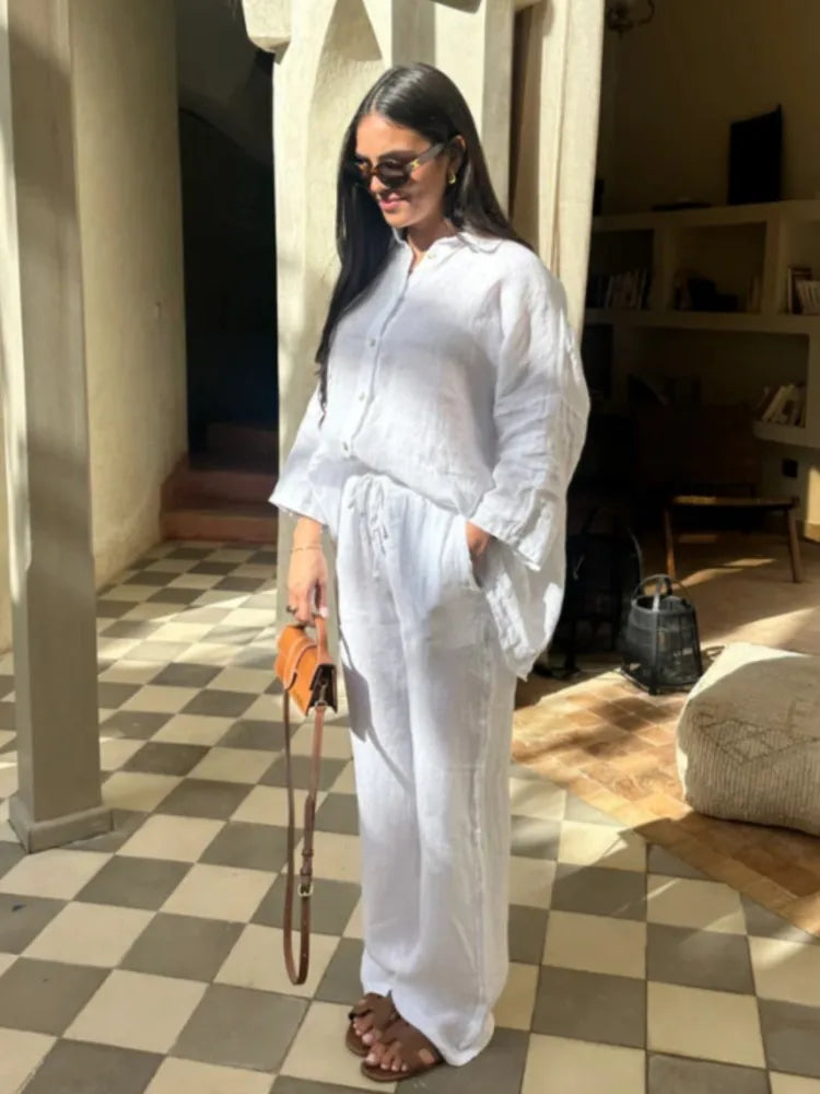 חליפת קיץ -פשתן