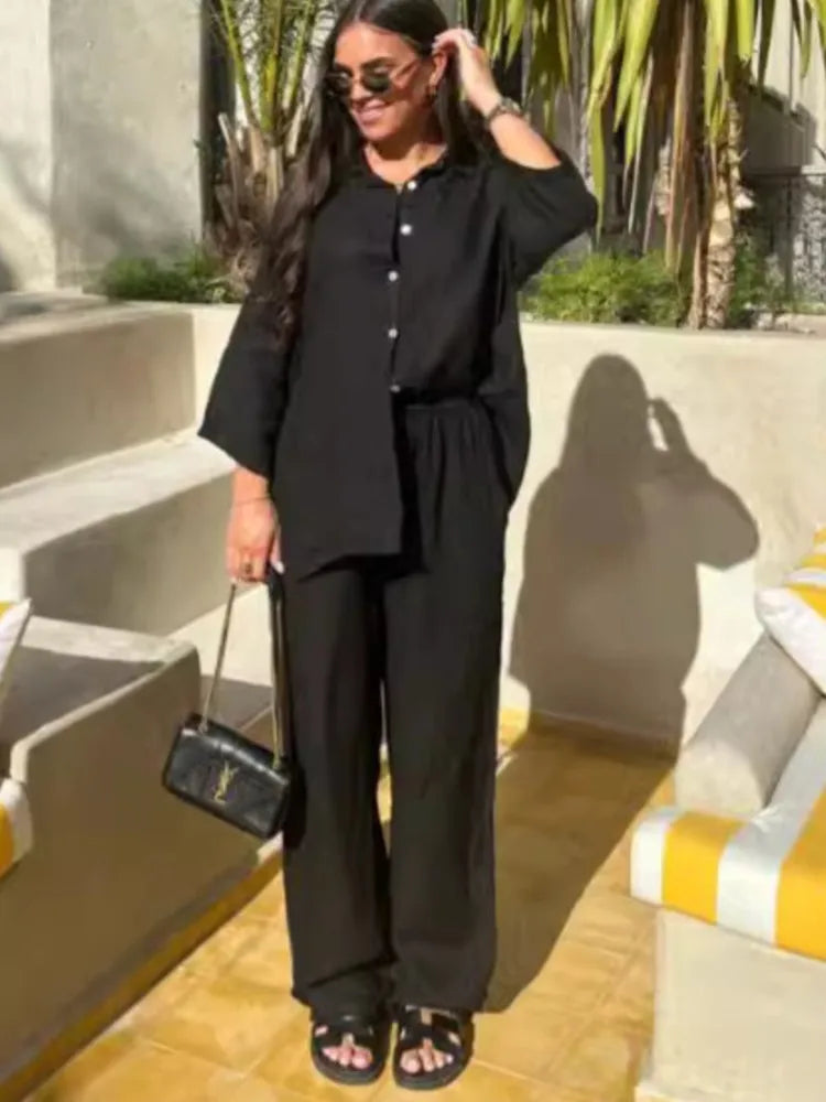 חליפת קיץ -פשתן