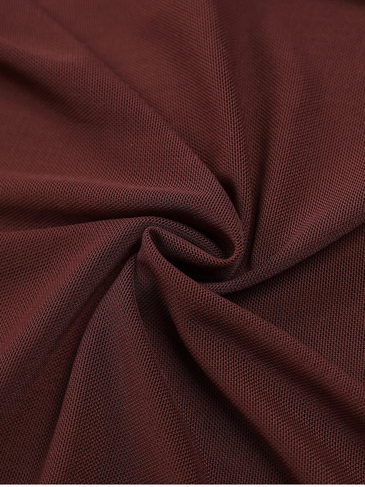 Perez שמלת מקסי מחטבת אלגנטית