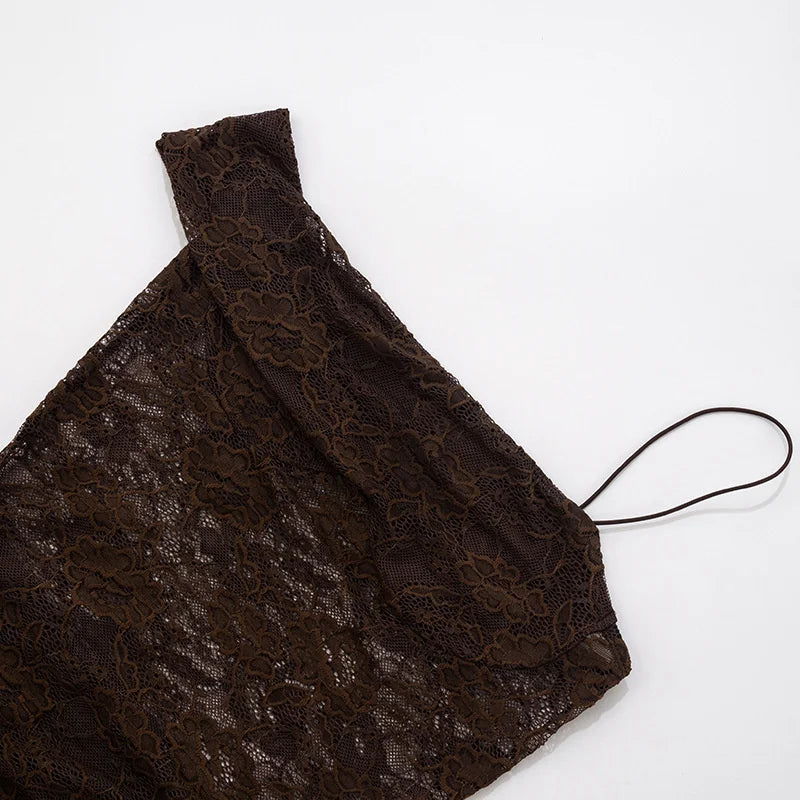 שמלת מקסי תחרה- דריה