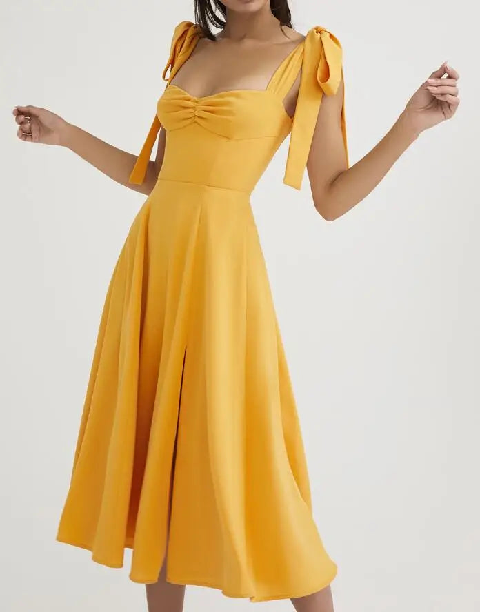 Mclean שמלת כתף עם שסע