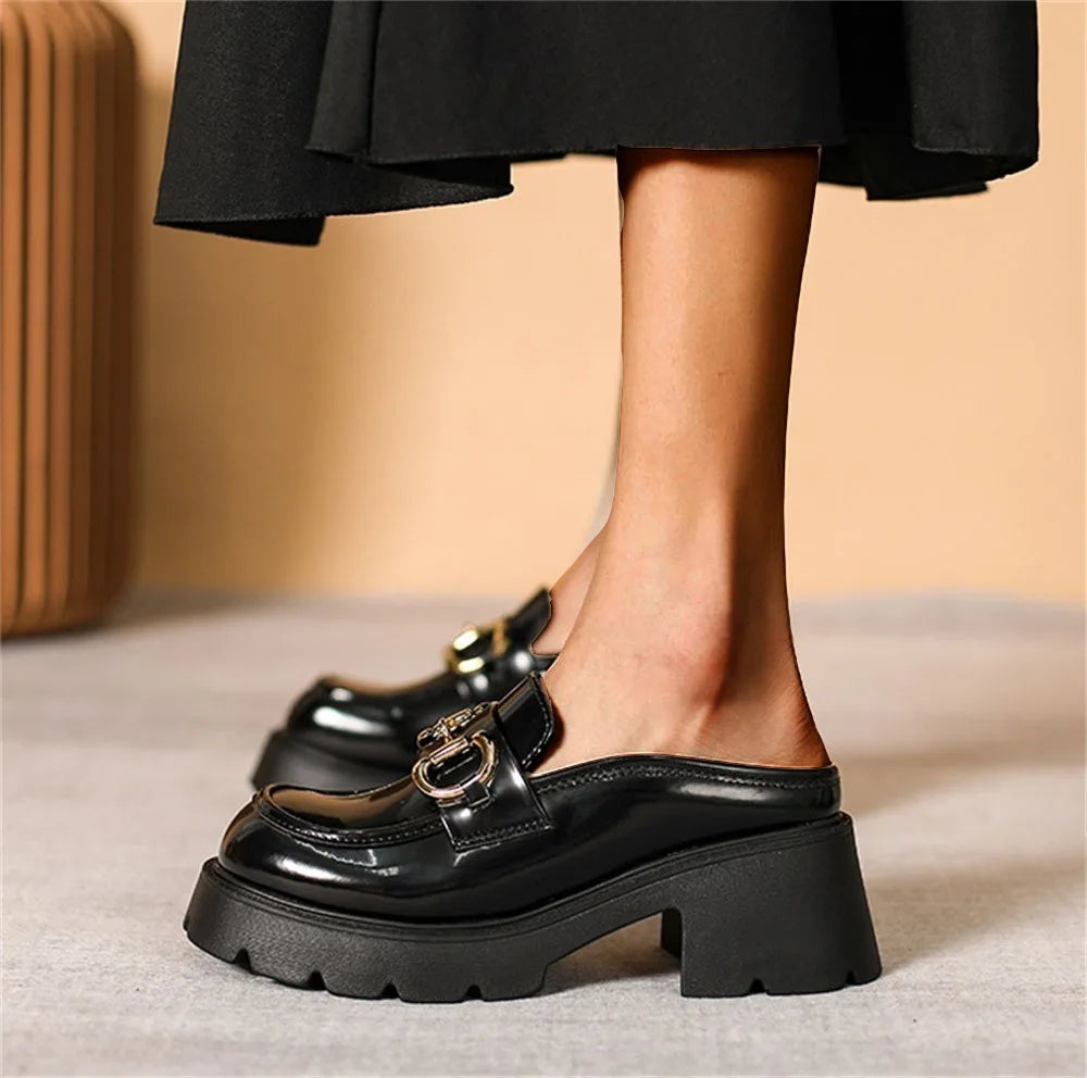 נעלי פלטפורמה מוקסין- קיילי