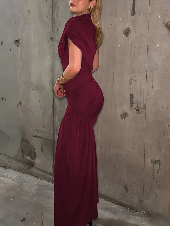 Beck שמלה מיני עם כיווצים