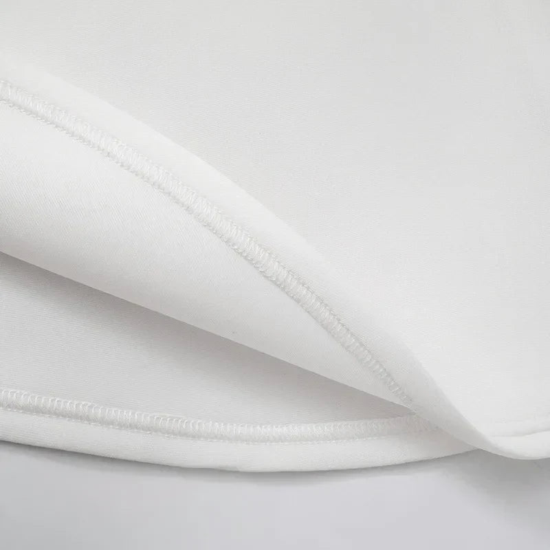 Sally שמלת מיני לבנה