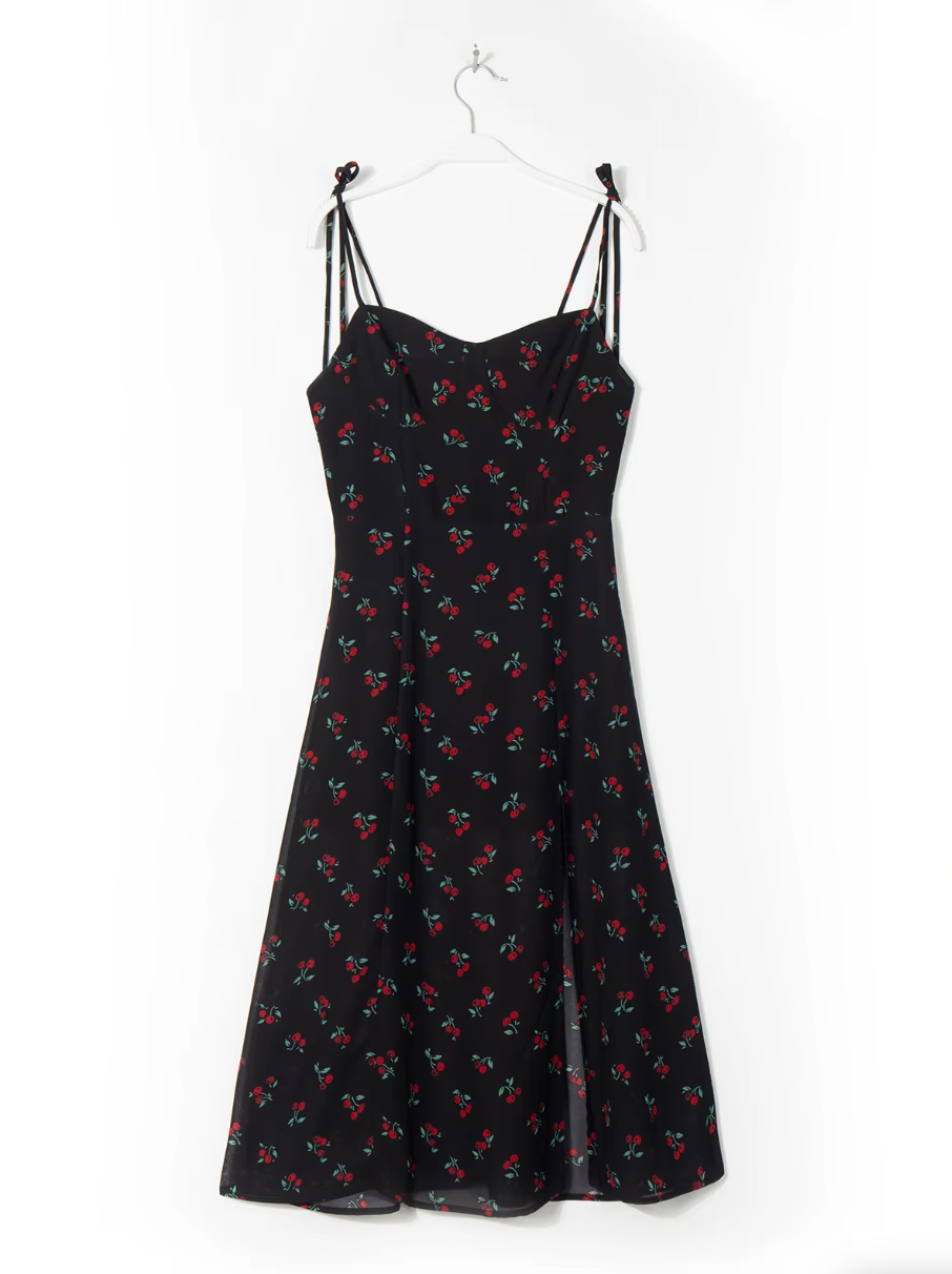 Kaylee שמלת מידי עם שסע