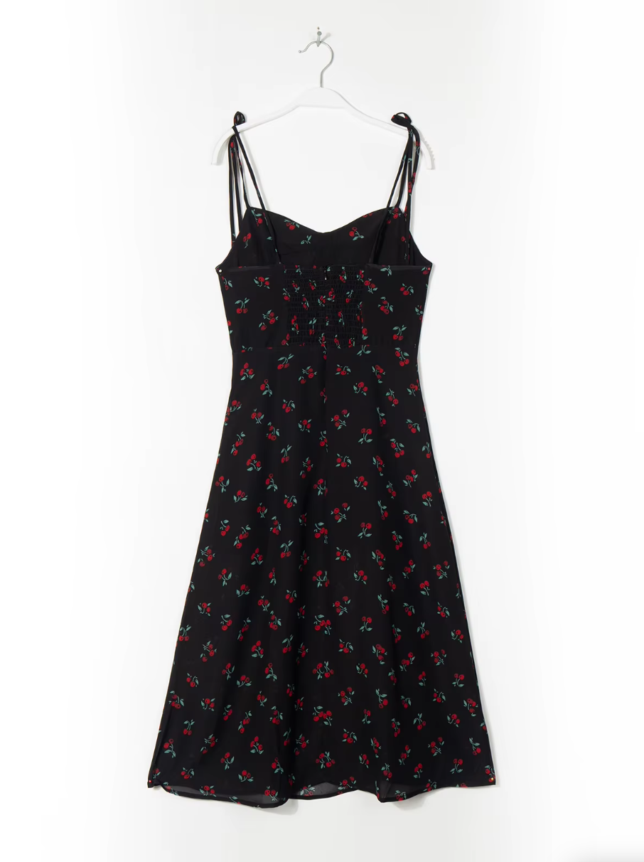 Kaylee שמלת מידי עם שסע