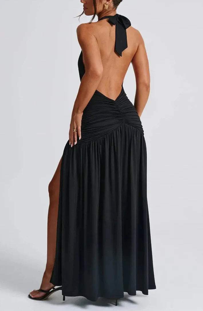 Ann שמלת מקסי סקסית