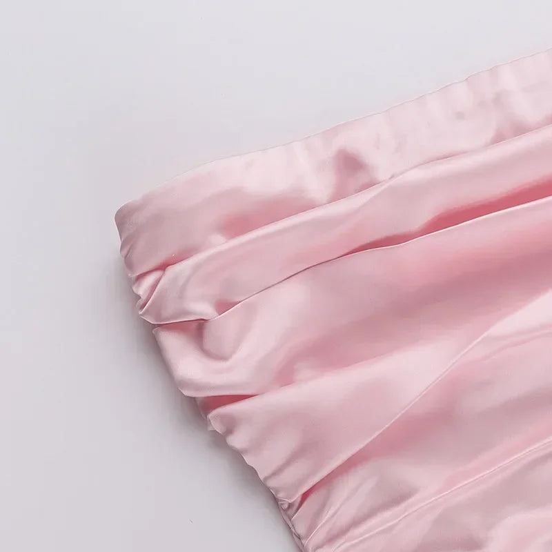 Fabian שמלת מיני סטרפלס עם חצאית נפוחה